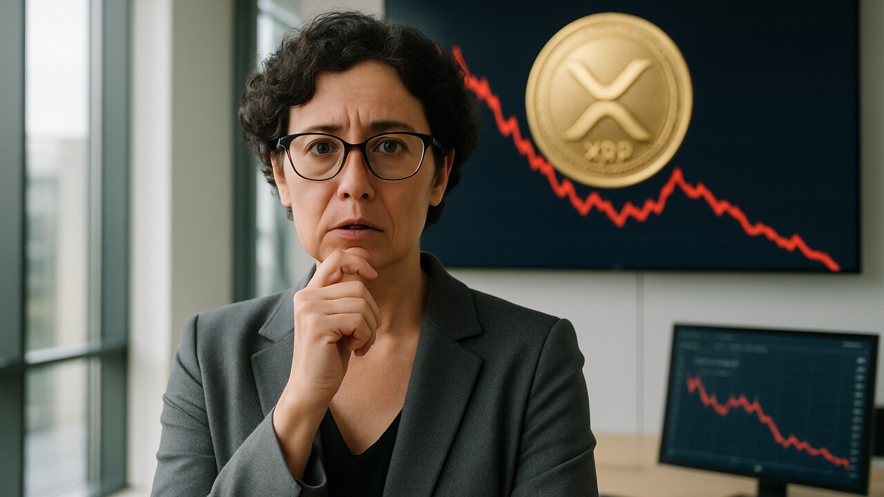 XRP koers valt harder dan de rest: dit zit erachter