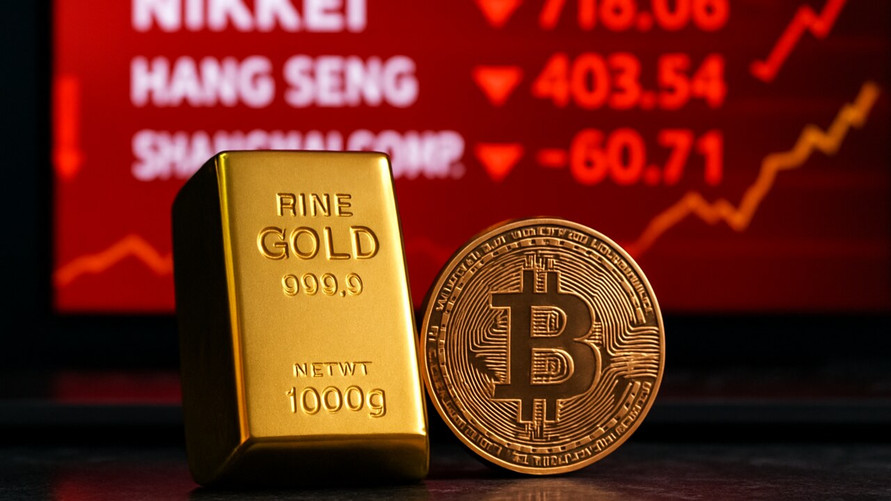 Bitcoin koers houdt stand terwijl Aziatische beurzen wankelen