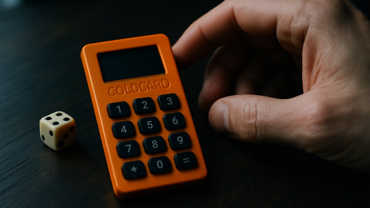 Coldcard-lek uitgelegd: hoe zwakke willekeur je sleutels kraakt