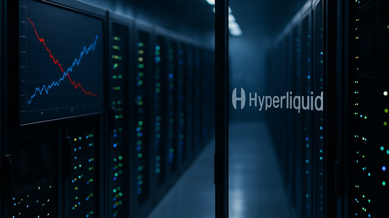 Hyperliquid koers onder druk: booming handel, dalende inkomsten