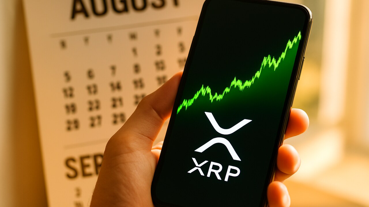 XRP koers steeg 28% in augustus, maar september baart zorgen