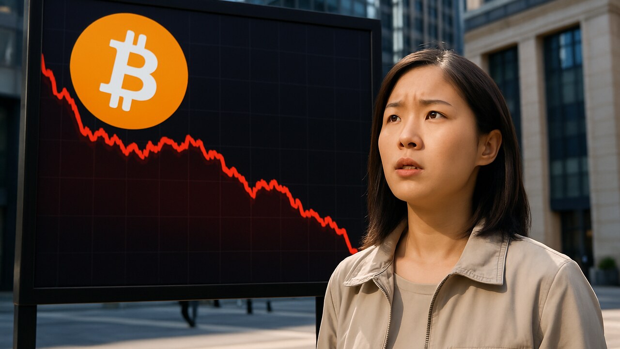 Bitcoin koers stort in na banencijfers, 295 miljoen aan longs weg